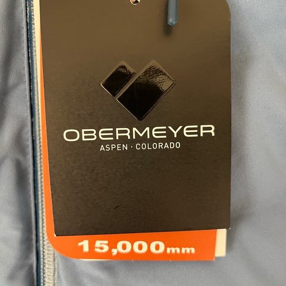 W’s Obermeyer Cosima Down Jacket, size 4, bluestone. - Picture 3 of 6